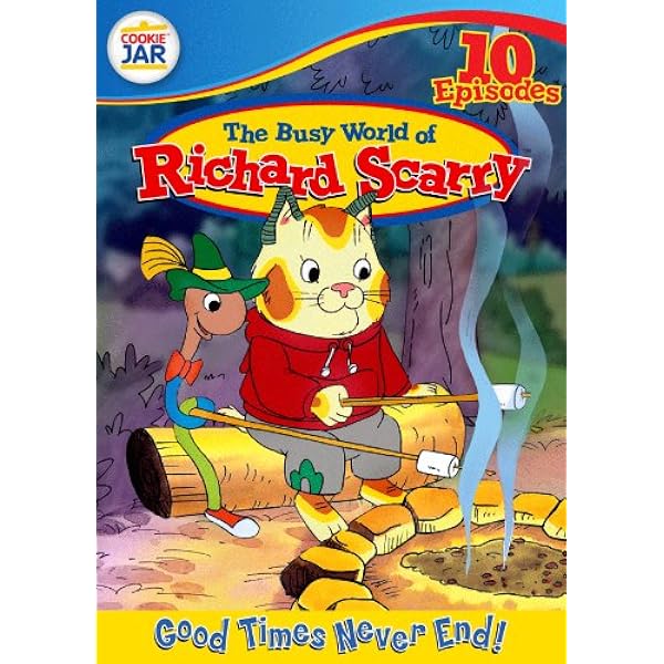 英語　dvd richard scary Amazon.com: The Busy World of Richard Scarry: Good Times Never End