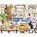 Bits and Pieces - 500 Piece Jigsaw Puzzle - Cats Love Bubbles - Cat Puzzle - by Artist Rosiland Solomon - 500 pc Jigsaw