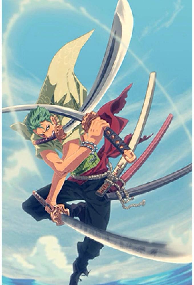 Wall Stickers One Piece Poster Wall Stickers Anime Dormitory Bedroom Oversized Wallpaper Self Adhesive 60X90Cm D