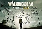 The Walking Dead Season 4 Tv Print (11.7 X 8.3) Andrew Lincoln Norman Reedus David Morrissey Danai Gurira Steven Yeun Daryl Dixon