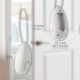 D.A.Y. Republic Door Window Knob Handle Alarm 98dB Vibration Trip Sensor LED view 4