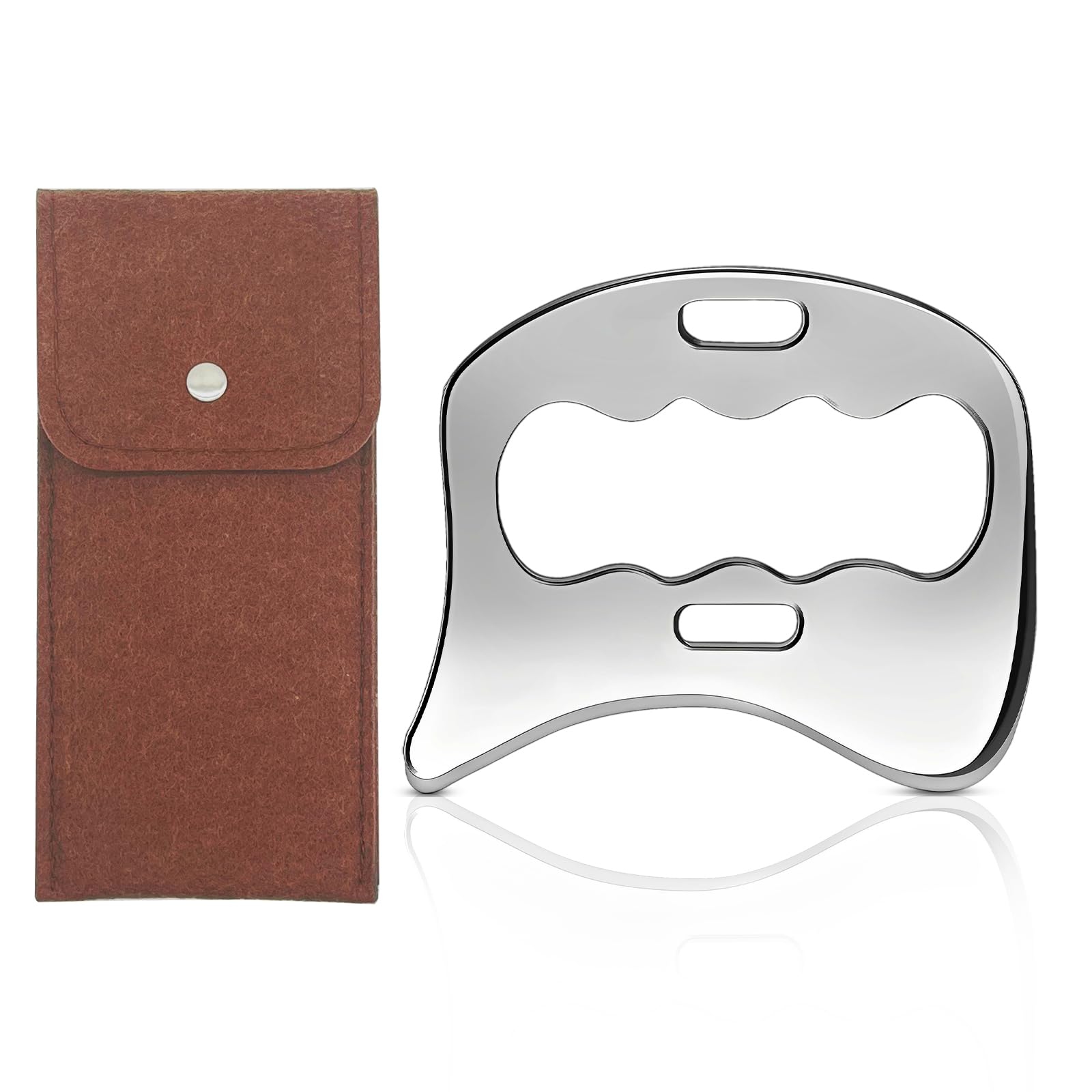 Limershow Gua Sha Scraper Full Body Cellulite Massage - for Legs, Back, Face, Neck, Muscle Relaxation & Pain Relief