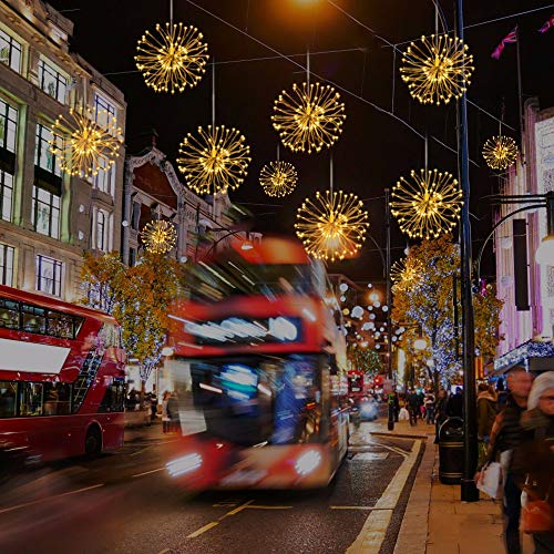 320 LED Starburst Firework Twinkle Lights Outdoor Copper Wire Fairy