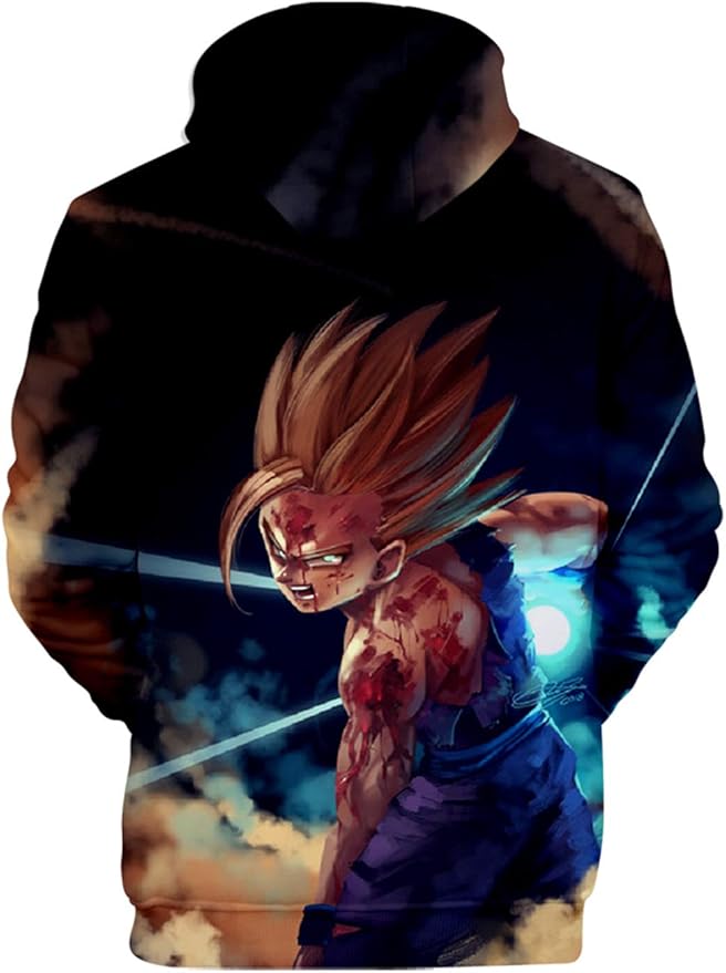 Yimiao Dragon Ball Sweat à Capuche Super Tome Goku Enfant