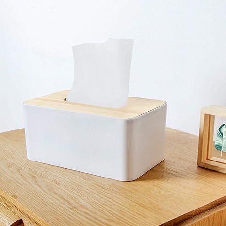 Amazon Shunzao 木製カバー ティッシュボックス ペーパーナプキン収納ホルダー ケース オーガナイザーコンテナ 3 ティッシュケース ホルダー オンライン通販