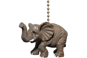 CLEMENTINE DESIGNS African Safari Elephant Nursery Porch Ceiling Fan Pull
