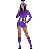 Women’s Teletubbies Romper Costumes - Tinky Winky, Dipsy, Laa-Laa & Po Teletubbies Halloween Costume Group Outfit
