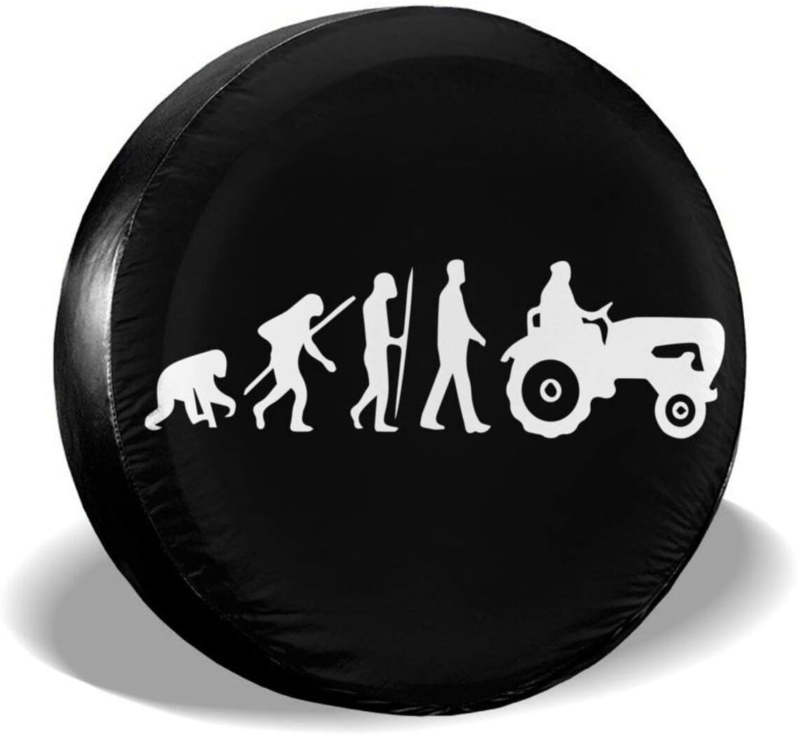 Evolution of a Tractor1 Tire Cover Spare Wheel Tire Cover