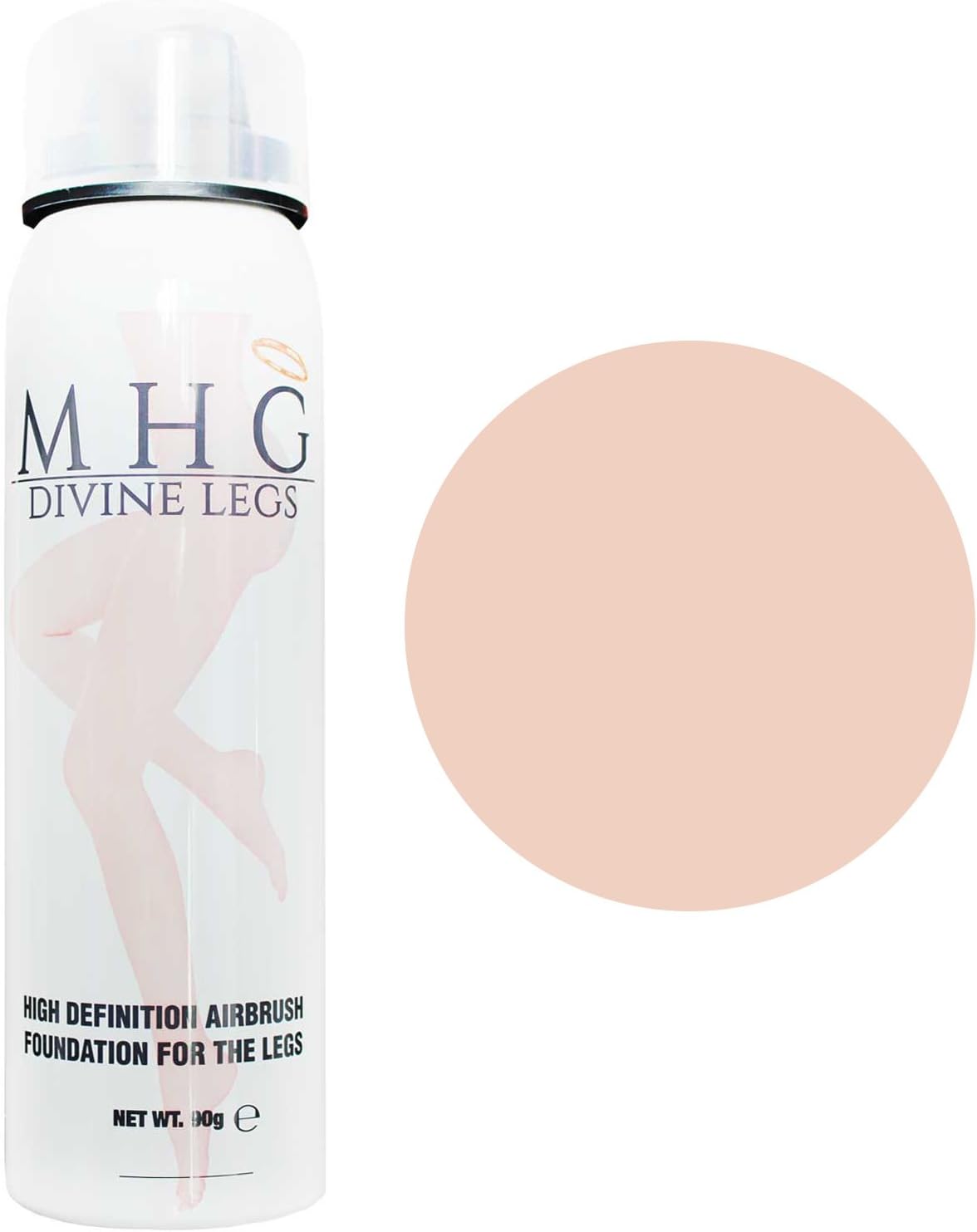 MHG Divine Legs HD Airbrush Foundation For Legs and Body (S01 - Very Fair)