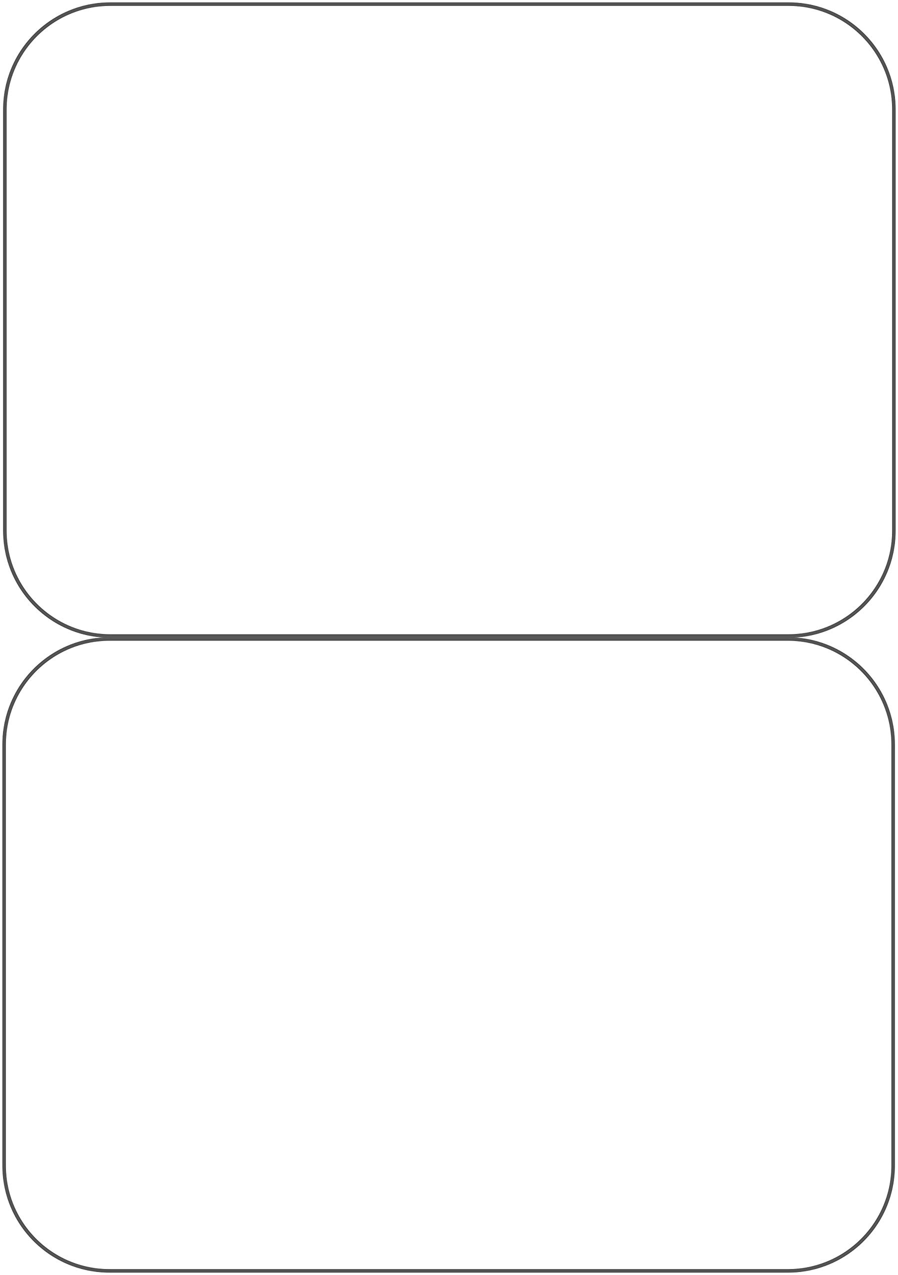 OfficeGear Adhesive Labels Stickers 2-up per A4 (200 Sheets 400 Labels) Custom Printable A5 Size 199.6 x 143mm - for Mailing Shipping Product Labels