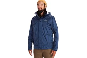MARMOT Men's Precip Eco Waterproof Rain Jacket - 100% Recycled, Breathable, Lightweight, Packable Raincoat
