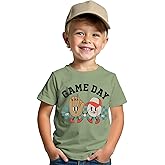 AG AGUU Baseball Shirts for Toddler Baby Boys Funny Game Day T-Shirt Kid Summer Baseball Lover Tees Outfit Short Sleeve Tops