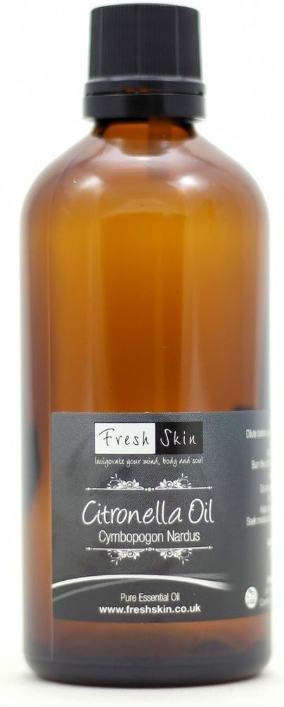 Freshskin Beauty 5 x 100ml Citronella Pure Essential Oil
