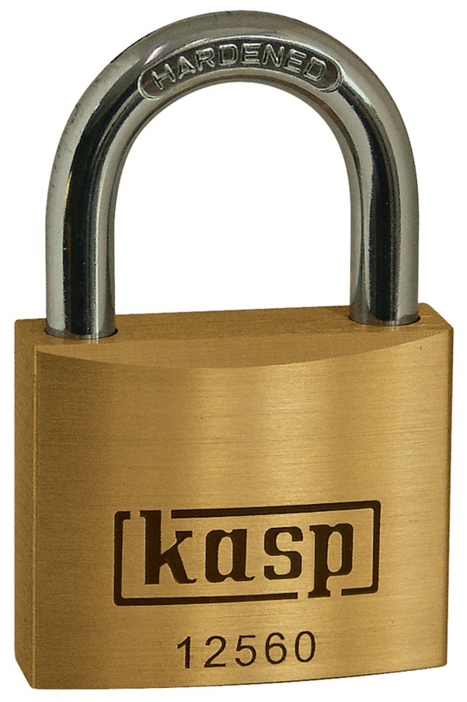 Kasp 125 Premium Brass Padlock - 60 Millimeters - KA25602 - Keyed Alike