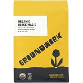GROUNDWORK Organic Black Magic WHOLE BEAN Coffee Medium Roast - 12oz