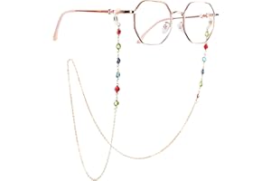 JIAODIREN Eyewear Chain, Women's Eyewear Chain, Sunglasses Hanging Chain, Bbeaded Eyewear Chain, Fashion Eyewear Chain.