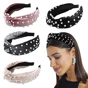 Amazon Com Headbands Women Hair Head Bands Accessories 4 Pcs