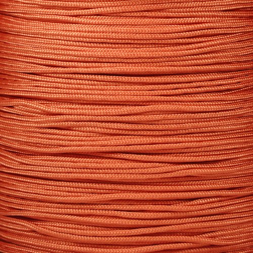 Paracord Planet 43kg Paracord – 1 Strand Type I Parachute Cord for Outdoors and DIY – International Orange (30 m)