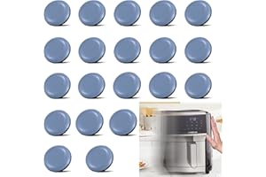 WHALEME Appliance Slider - 20PCS DIY Adhesive Teflon Self-Stick Slider Easy Moving & Saving Space Pad for Countertop Small Kitchen Appliance Blenders, Coffee Makers, Air Fryers, Pressure Cookers, Stand Mixer