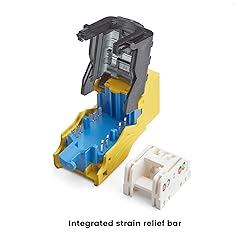 trueCABLE Cat6A Toolless Keystone Jack, Unshielded
