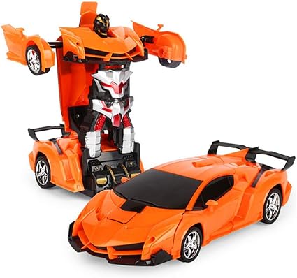 robot races car 2 in 1