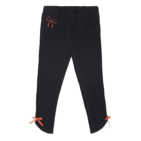 baby girl black jeggings