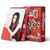 efoot New Lomo Cards for Gift and Fans Collection (55PCS-Red)