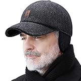 Winter for Men Outdoor Hat, Adjustable Warm Sport