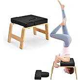 Giantex Yoga Headstand Bench w/VC Pads, Yoga Inversion Chair, Sturdy ...