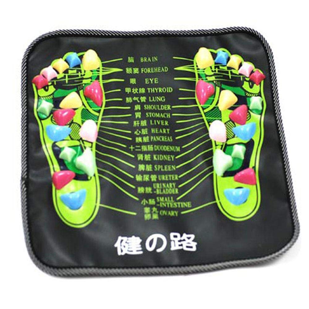 Volwco Foot Massage Mat Acupressure Reflexology Foot ...