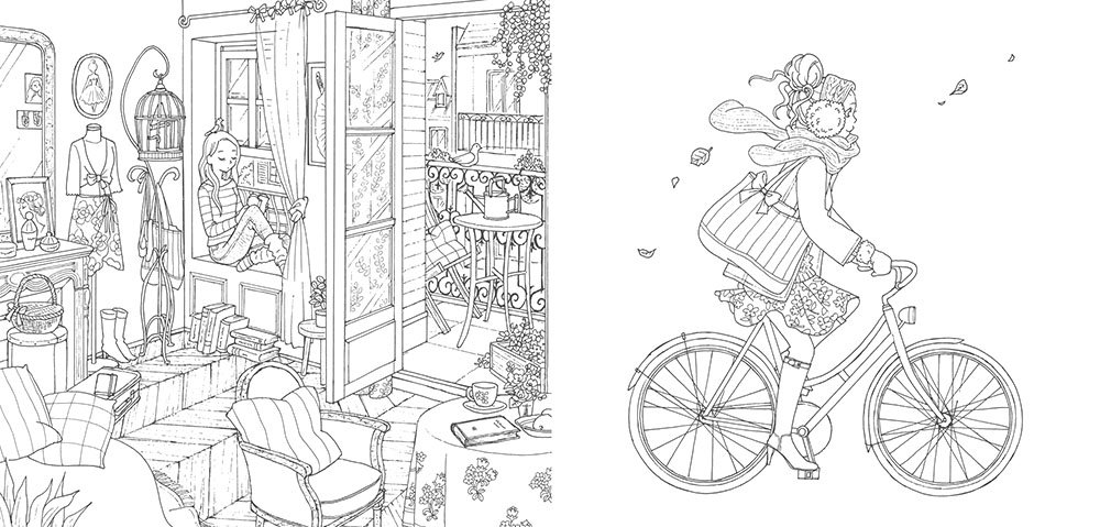 ガールズぬりえブック カノンとシルビア ふたりのバレリーナ サトウ ユカ 田中 舞花 本 通販 Amazon