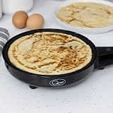 Quest 34400 2-in-1 Popcorn & Crepe Maker 8 Inch Non-Stick Pan Black/Transparent view 9