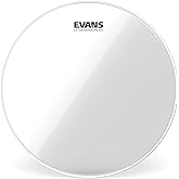 Evans Genera Resonant Drumhead 15 Inch | Evans Genera Resonant heads deliver open tone, clear sustain, balanced resonance and dependable tom performance.