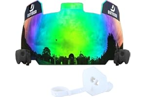 DUTYBOD Football Visor Football Shield, Clear Football Visors for Helmet Scratch-Resistant, Fits Adult & Youth Football Helmets