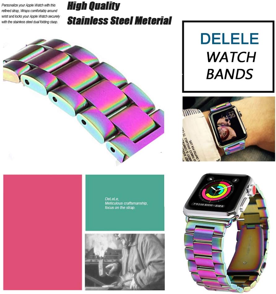 DEALELE Bands Compatible with iWatch 42mm 44mm 45mm 49mm - Image 5