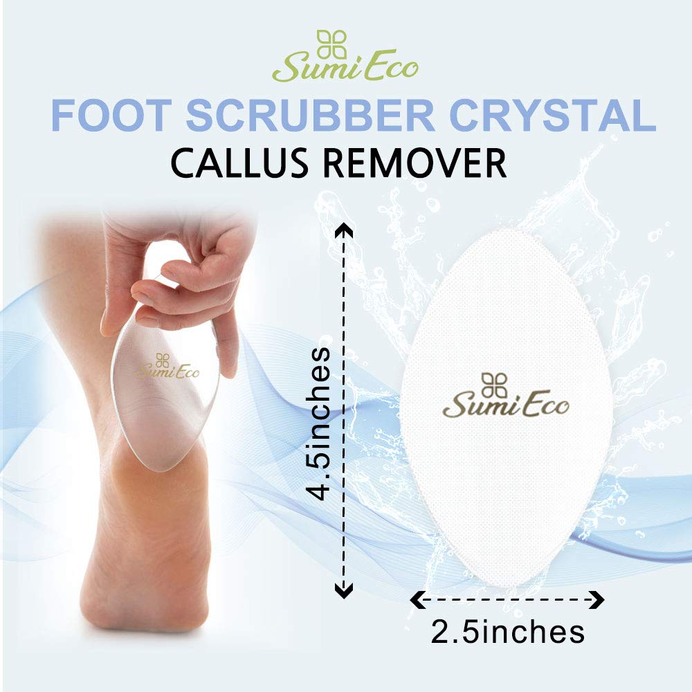 Colossal Innovative Nano Glass Callus Remover Foot File - Coarse Foot Rasp Colossal Foot Scrubber Salon Home Pedicure Foot Care Tool for Soft Feet (1PC): Health & Personal Care