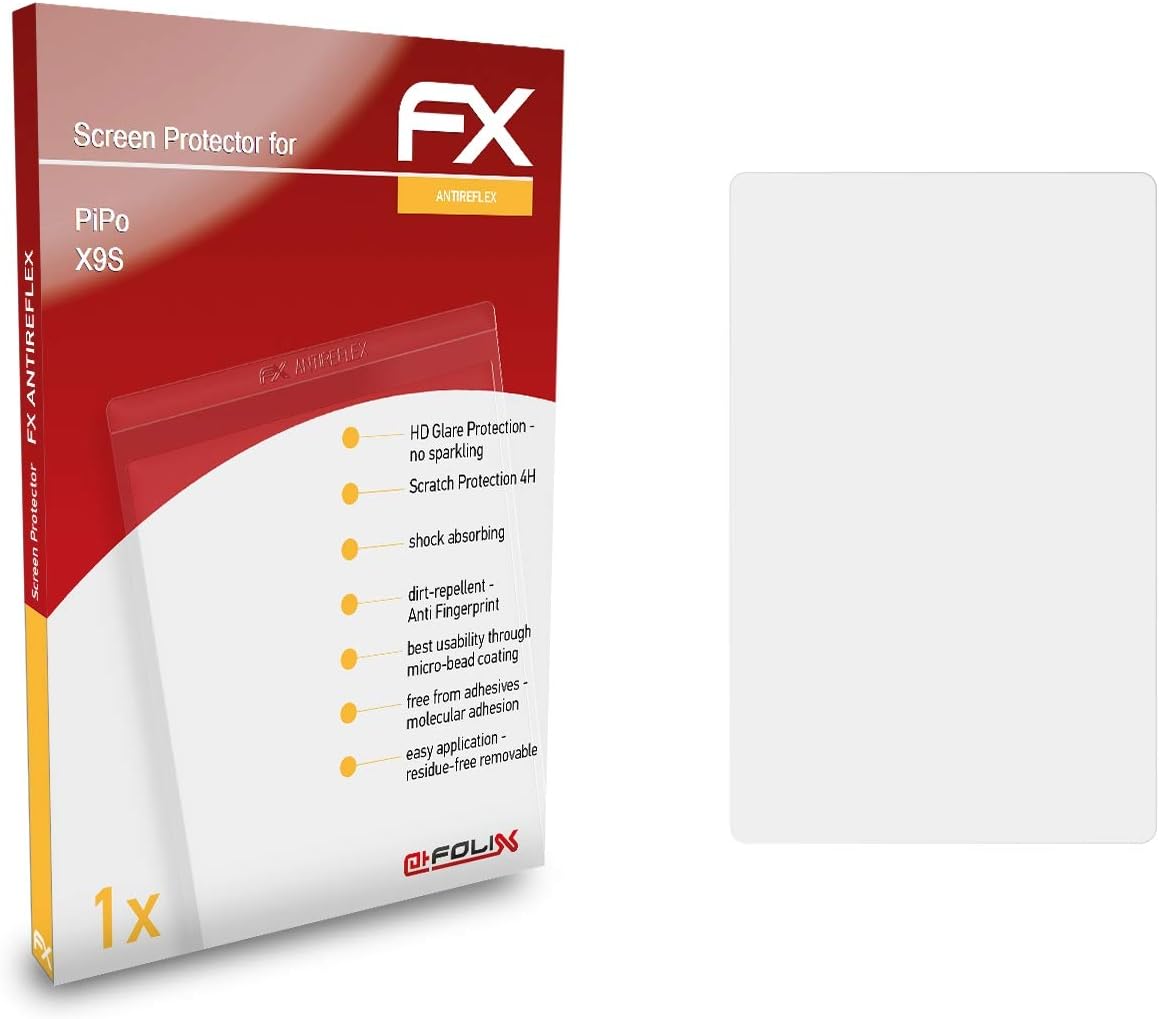 atFoliX Película Protectora Compatible con PIPO X9S Lámina ...