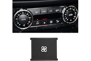 Jaronx Compatible with Mercedes Benz Fan Speed Buttons, Climate Control Switch Air Conditioning AC Button for C W204, GLK X204, ML W166, G Class, GLE, SLS,CLS,SLC,SL (Fan Speed-6)