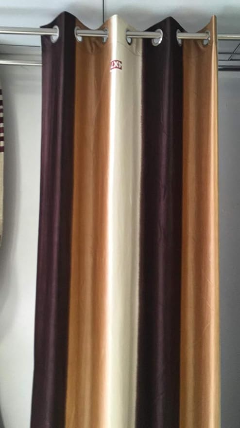 Buy Malik Home Decor Door Curtains 7 Ft Solid Plain Long Crush