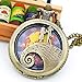 2016 The Nightmare Before Christmas Sally&Jack Dial Quartz Pocket Watch Necklace Pendant Xmas Gifts