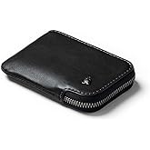 Bellroy Card Pocket (Small Leather Zipper Card Holder Wallet, Holds 4-15 Cards, Coin Pouch, Folded Note Storage)