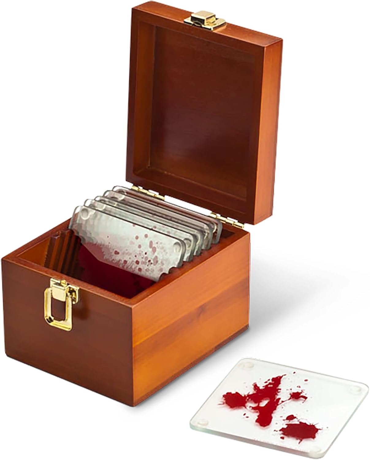 Thinkgeek Dexter set sous-verres: Amazon.es: Juguetes y juegos