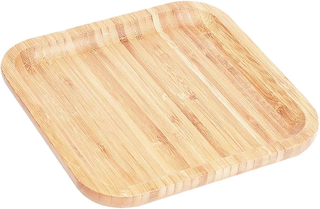 F Fityle Bandejas De Joyería De Madera Natural Tocador Vanidad