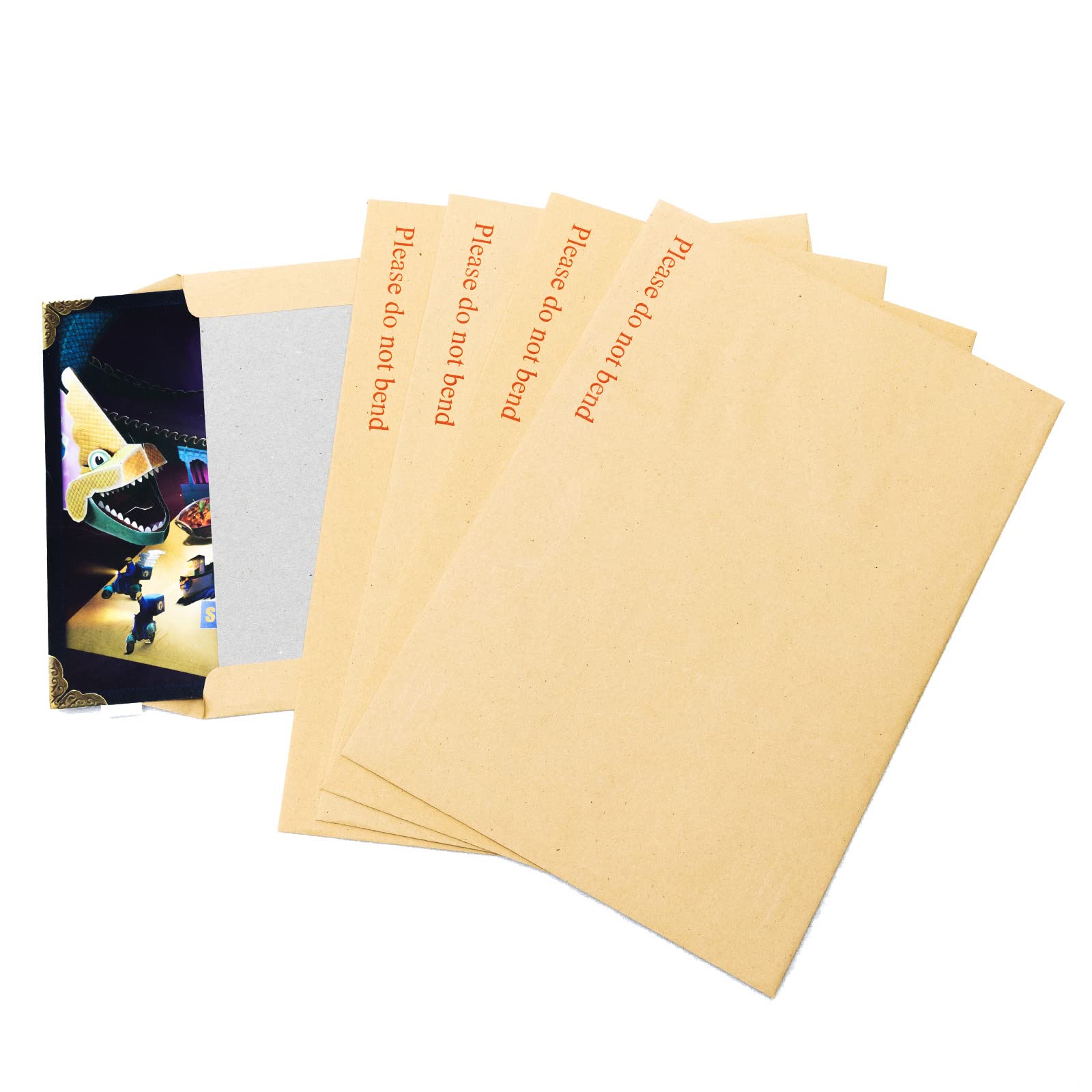 Hard Board Backed Envelopes Peel & Seal Mailing Posting & Storing Documents Manilla Do Not Bend Cardboard Secure Postal Envelope (C4 (324x229mm), 10 Envelopes)