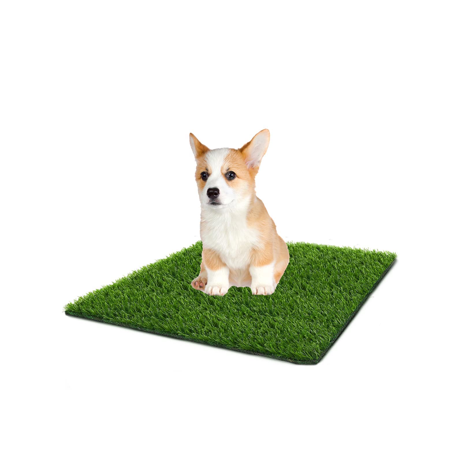 SSRIVER Artificial Grass Rug Turf for Dogs Indoor Outdoor Fake Grass for Dogs Potty Training Area Patio Lawn Decoration