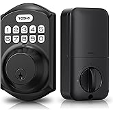 TEEHO TE001 Keyless Entry Door Lock with Keypad - Smart Deadbolt Lock for Front Door with 2 Keys - Auto Lock - Easy Installat