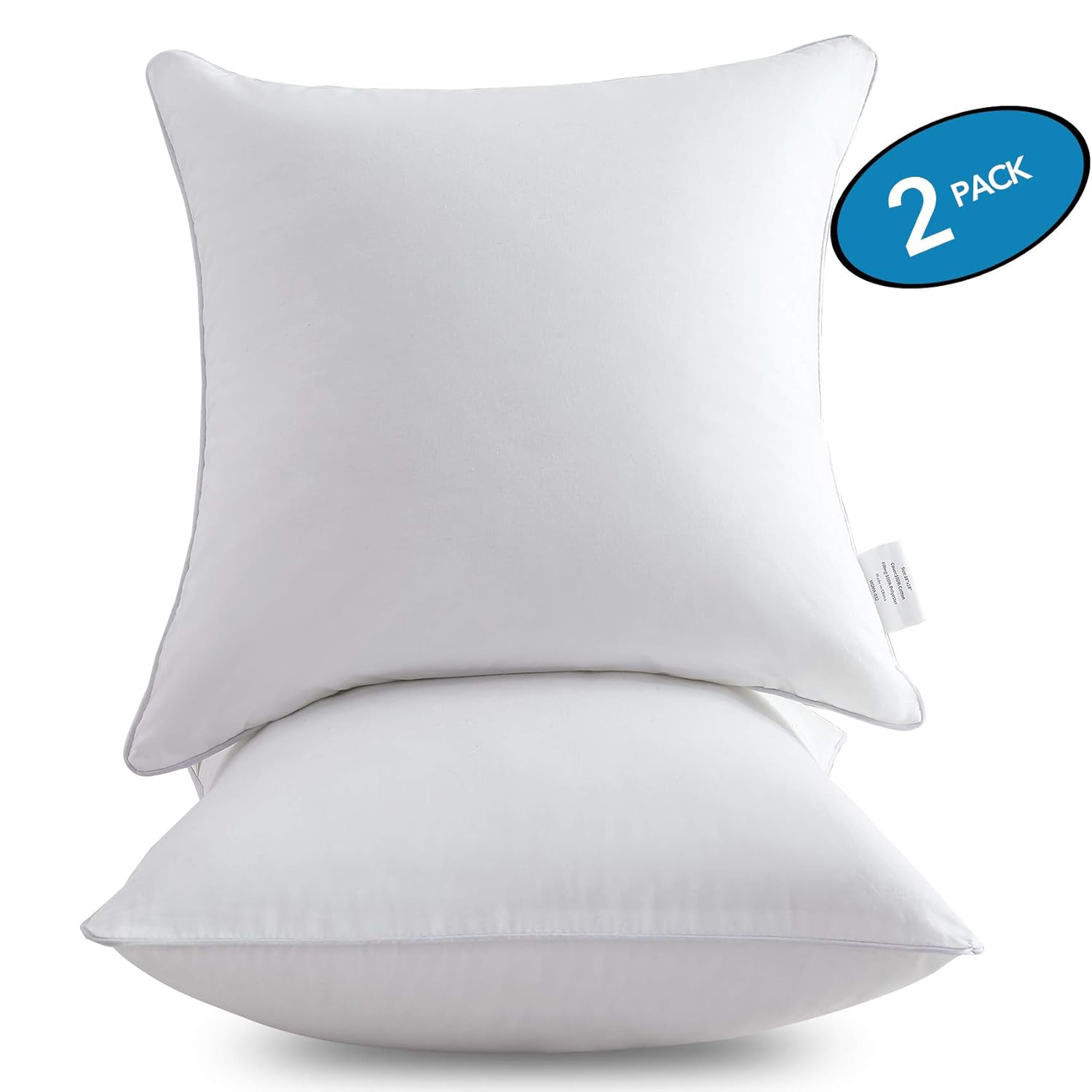 Moma 18 X 18 Pillow Inserts Set Of 2 Throw Pillow Inserts With