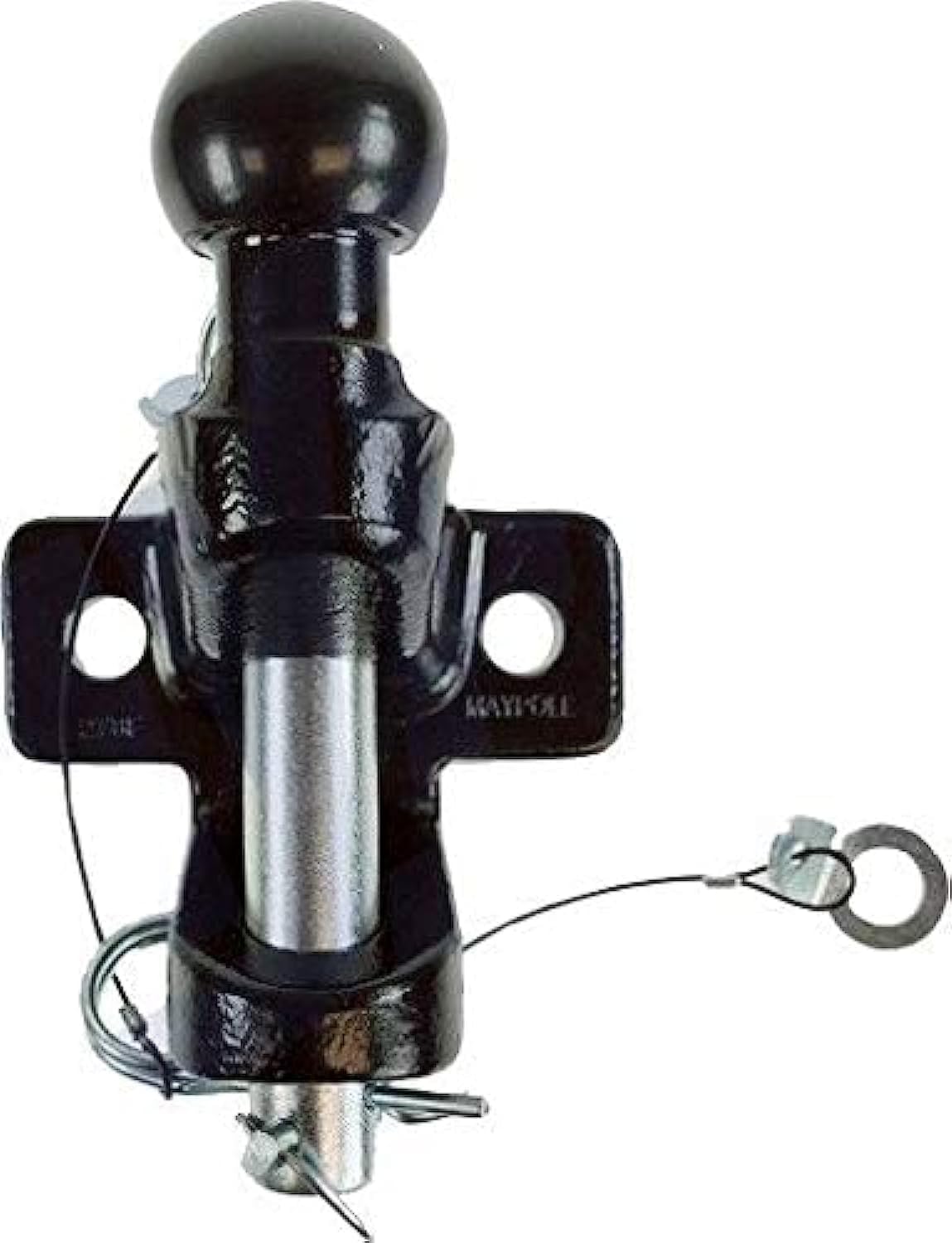 GENUINE BLACK 50MM BALL AND PIN COUPLING HITCH ALL VEHICLES MP87 MAYPOLE