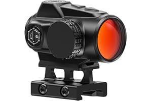 Feyachi V90 2 MOA Red Dot Sight Shake Awake Red Dot Scope Waterproof Rifle Scope 1 x 25mm