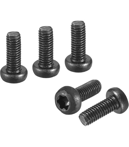 Uxcell 20-Pack M4x20mm Stainless Steel Security Torx Screws - Anti-Theft Flat Head Design